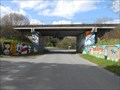 Image for les graffitis du pont ferroviaire - Plouisy, Bretagne, France