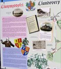 Image for Llanymddyfri - Llandovery Map - Carmarthenshire, Wales.