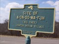 Image for Site of A-On-Do-Wa-Nuh - Cuylerville, NY