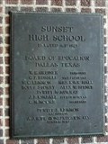 Image for Sunset High School - 1925 - Dallas, TX