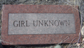 Image for Unknown Girl - Swallows Cemetery - Pueblo County, CO
