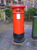 Image for Victorian Pillar Box, St Werburgh Street, Chester, Cheshire, England