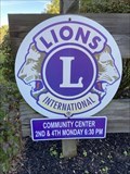 Image for Lions Club International Marker - Vicksburg, Michigan USA