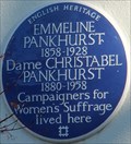 Image for Emmeline and Christabel Pankhurst - Clarendon Road, London, UK