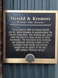 Image for Herold & Kremers Building - 1892 - Holland, Michigan
