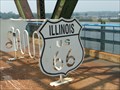 Image for Route 66 Bicycle Rack - Missouri/Illinois