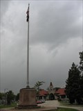 Image for World War I and II Memorial and Flag Pole - Bohemian National Cemetery, Chicago, IL