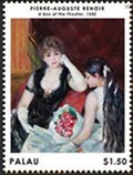 Image for A Box of the Theatre by Pierre-Auguste Renoir - Williamston, MA