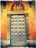 Image for Portal of the Chiesa di San Giorgio dei Tedeschi - Pisa, Italy