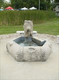 Image for Memabin fountain at the Delafield Fish Hatchery