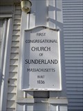 Image for First Congregational Church of Sunderland - 1836 - Sunderland, MA