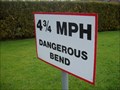 Image for 4 3/4 MPH Dangerous Bend