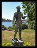 Image for Young Carl Linne statue - Stockholm, Sweeden