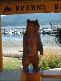 Image for Browns Bay Bear Bench, Browns Bay, BC