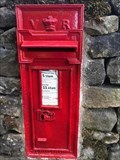 Image for Victorian Wall Post Box - Thorlby near Stirton, North Yorkshire, UK
