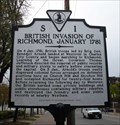 Image for British Invasion of Richmond, January 1781