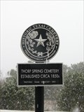 Image for Thorp Spring Cemetery