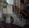 Image for Pulpit - St Swithin's Church, High Street, Sandy, Beds.