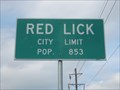 Image for Red Lick, TX - Population 853
