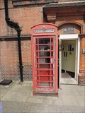 Image for Red Telephone Box - High Street, Harrow-on-the-Hill, London, UK