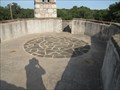 Image for Longhorn Cavern Administration Building Rooftop Compass Rose - Marble Falls, TX
