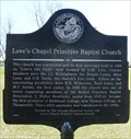 Image for Love's Chapel Primitive Baptist Church- GHS 132-1-Tattnall Co