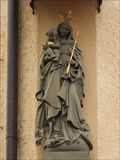 Image for Virgin Mary with infant Jesus, Marienheim, Ostengasse 36, Regensburg - BY / Germany