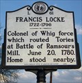 Image for L 61 Francis Locke 1722-1796