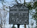 Image for LAST - Surrender Confederate Force-Martin's Surrender - Waynesville NC