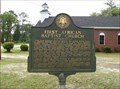 Image for First African Baptist Church Historical Marker