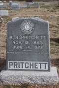 Image for R. N. Pritchett -- Midlothian Cemetery, Midlothian TX