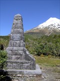 Image for Ambury Obelisk. -  North Egmont. Mt Taranaki. New Zealand.