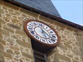 Image for The clock on the church tower -  Rochechouart (Haute-Vienne)