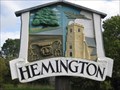 Image for Hemington Village Sign - Northamptonshire, UK