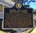 Image for Hank Williams' Boyhood Home - Georgiana, AL