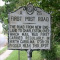 Image for First Post Road, Marker A-25