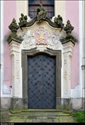 Image for Portal of the Church of Virgin Mary the Protector / Portál kostela Panny Marie Ochranitelky - Klášterec nad Ohrí (North-West Bohemia)
