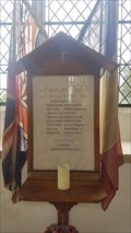 Image for Roll of Honour - Holy Trinity - Blythburgh, Suffolk