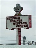 Image for Sulphur Springs Muffler Sign - Sulphur Springs, TX