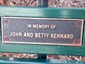 Image for John & Betty Kennard, bench - Rocky Point Island NSW, Australia