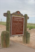 Image for Goodnight-Loving Trail -- US 380 nr the Pecos River, E of Roswell NM