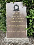 Image for Menig nr. 72 Carl Gunner Jørgensen grav og mindesten - Søllested, Denmark