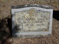 Image for Maranda Rees - Millwood Cemetery - Millwood, TX