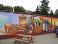 Image for Fort Langley Historic Scene Mural - Fort Langley, British Columbia