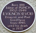Image for E V Knox - Frognal, Hampstead, London, UK