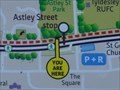 Image for "You Are Here" At Astley Street Stop On The Busway - Tyldesley, UK