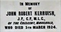Image for John Robert Kerruish - Kirk Maughold - Maughold, Isle of Man