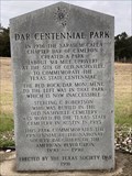 Image for DAR Centennial Park - Gause, TX USA