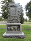 Image for Frank and His Faithful Dog - Butte, Montana
