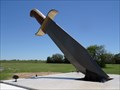 Image for World's Largest Bowie Knife - Bowie, TX